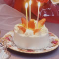 記念日　誕生日を演出するケーキ＆フルーツ